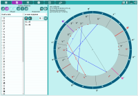 Aspectarium. Entering additional data. Search mode - objects of objects