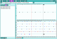 Aspectarium. Data analysis. Search mode - aspects for objects. Temporary points