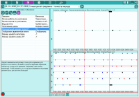 Aspectarium. Data analysis. Search mode - aspects for objects. Display settings