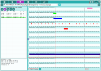 Aspectarium. Data analysis. Search mode is the position of objects. Information on the point of time