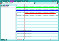 Aspectarium. Data analysis. Search mode is the position of objects. Temporary points