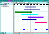 Aspectarium. Data analysis. Search mode - direction of movement of objects. Temporary points