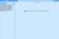 Calendar. Setting page of the current location to the program operation