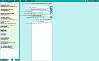Charts. Input data