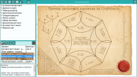 Chart decoration module - ChartDecor. The result is the decor composition in the ChartDecor module