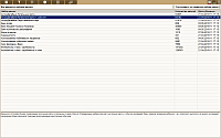 DataCenter. List of available data sets