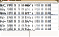 DataCenter. View selected set and export data