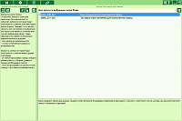 DataFinder. Selection of a database
