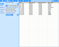 Electioner. Entry of election working periods