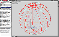 MundoScope. Flashing of an element on a 3D chart