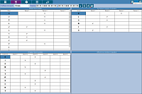 PreRectificator. The selected answers of a querent by different groups of chart objects