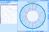 Stars. The cross-aspects between charts objects