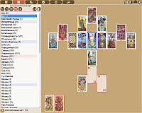 TaroLine. Manual placement of cards
